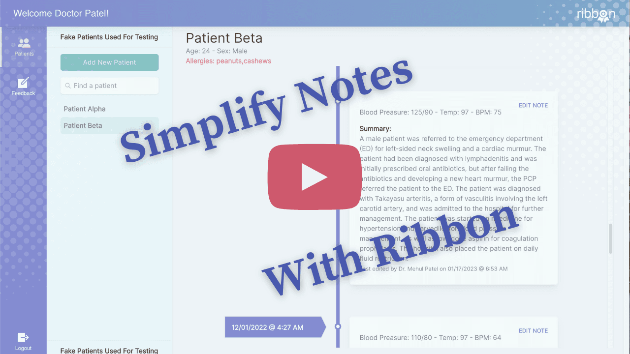 Ribbon Demo Video